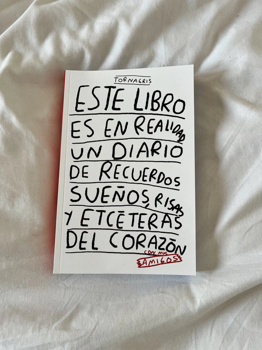 Diario para amigos Torna Gris - Artista Mexicano