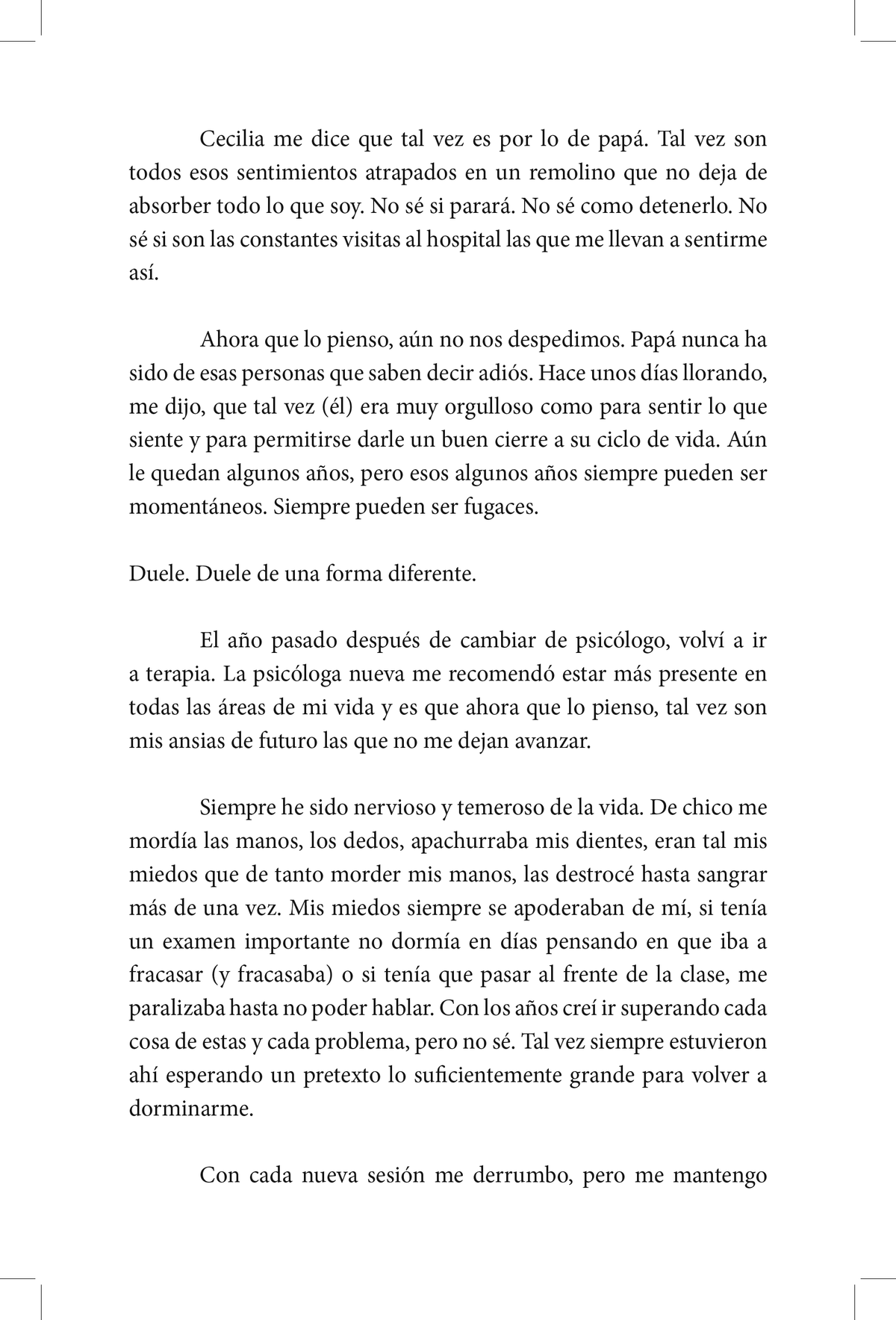 pagina del libro se te olvido decirme como dejarte de querer texto original extraido del libro original