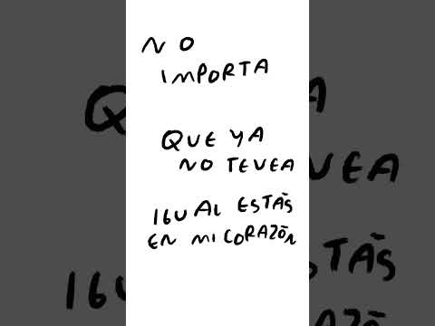 No importa que ya no te vea igual te quiero #fyp #frases #vernos - Torna Gris - Artista Mexicano