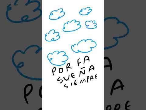 Por favor sueña Siempre porque soñando todo es mejor #sueños #cielo #motivacion - Torna Gris - Artista Mexicano