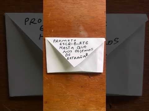 Prometo escribirte hasta que nos dejemos de extrañar #promesas #cartas #extrañar - Torna Gris - Artista Mexicano