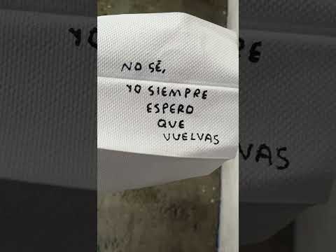 No se, pero siempre espero que vuelvas #esperarte #vuelve #teextraño - Torna Gris - Artista Mexicano