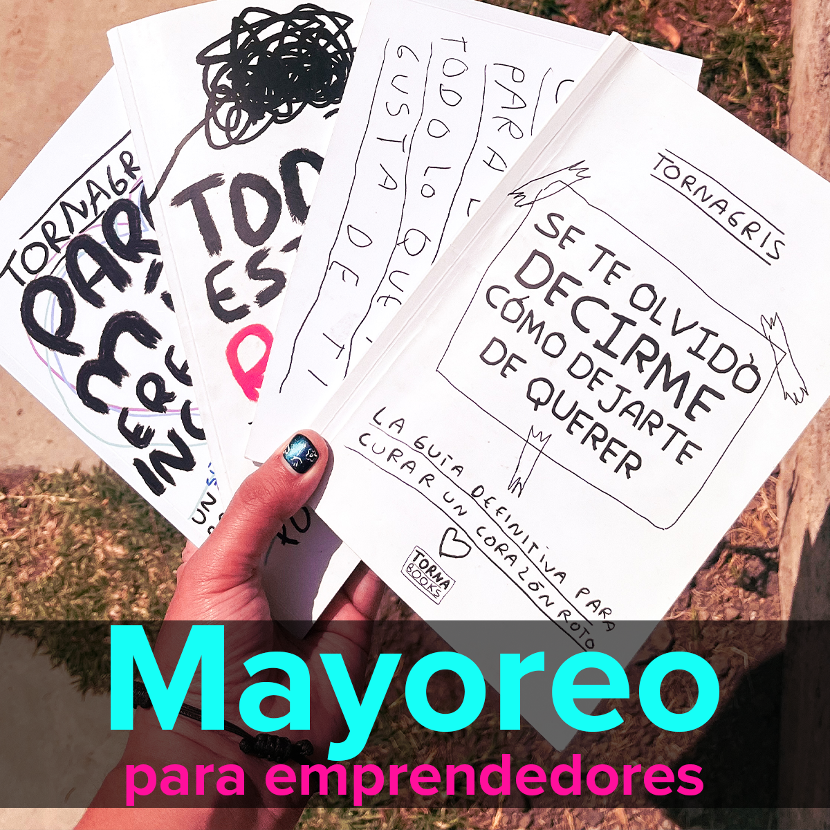 Mayoreo para emprendedores - Torna Gris - Artista Mexicano