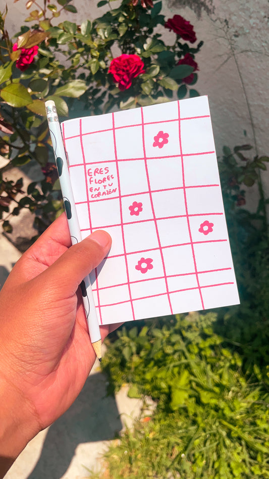 Kit libreta + Hola Corazón | Libreta y Diario de Journaling - Torna Gris - Artista Mexicano