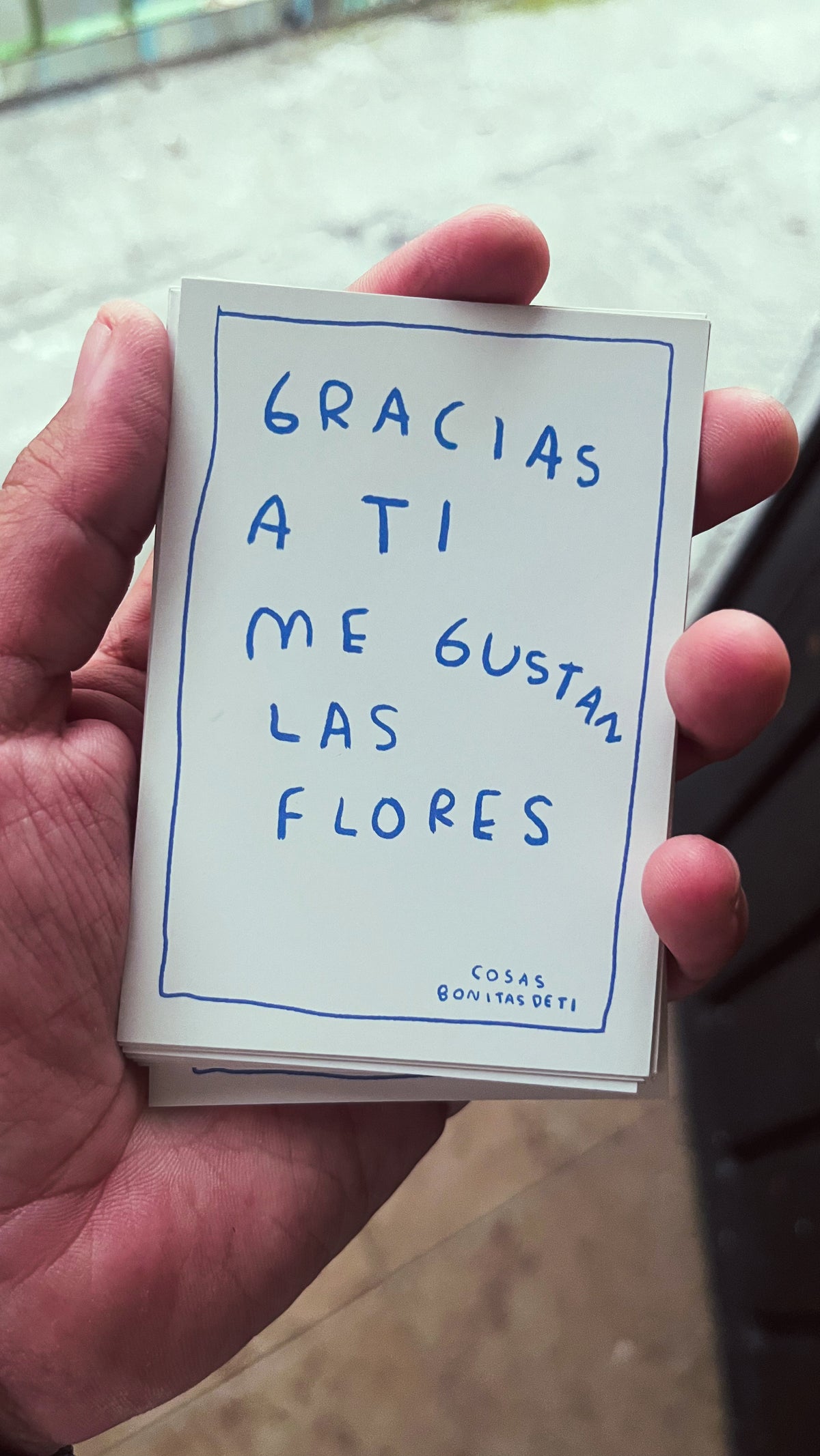 Todas las cosas bonitas de ti — Deck de cartas · Torna Gris