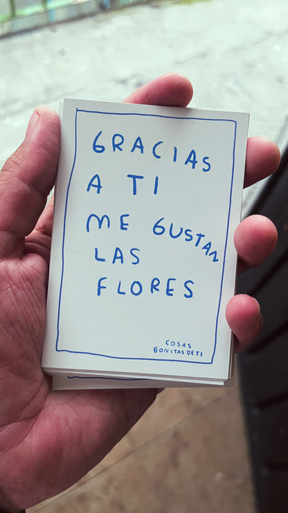 Todas las cosas bonitas de ti — Deck de cartas · Torna Gris