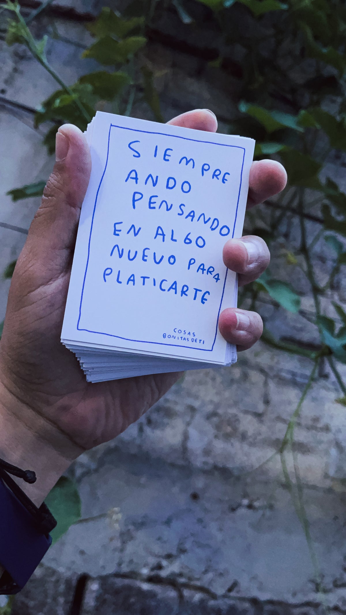 Todas las cosas bonitas de ti — Deck de cartas · Torna Gris - Torna Gris - Artista Mexicano