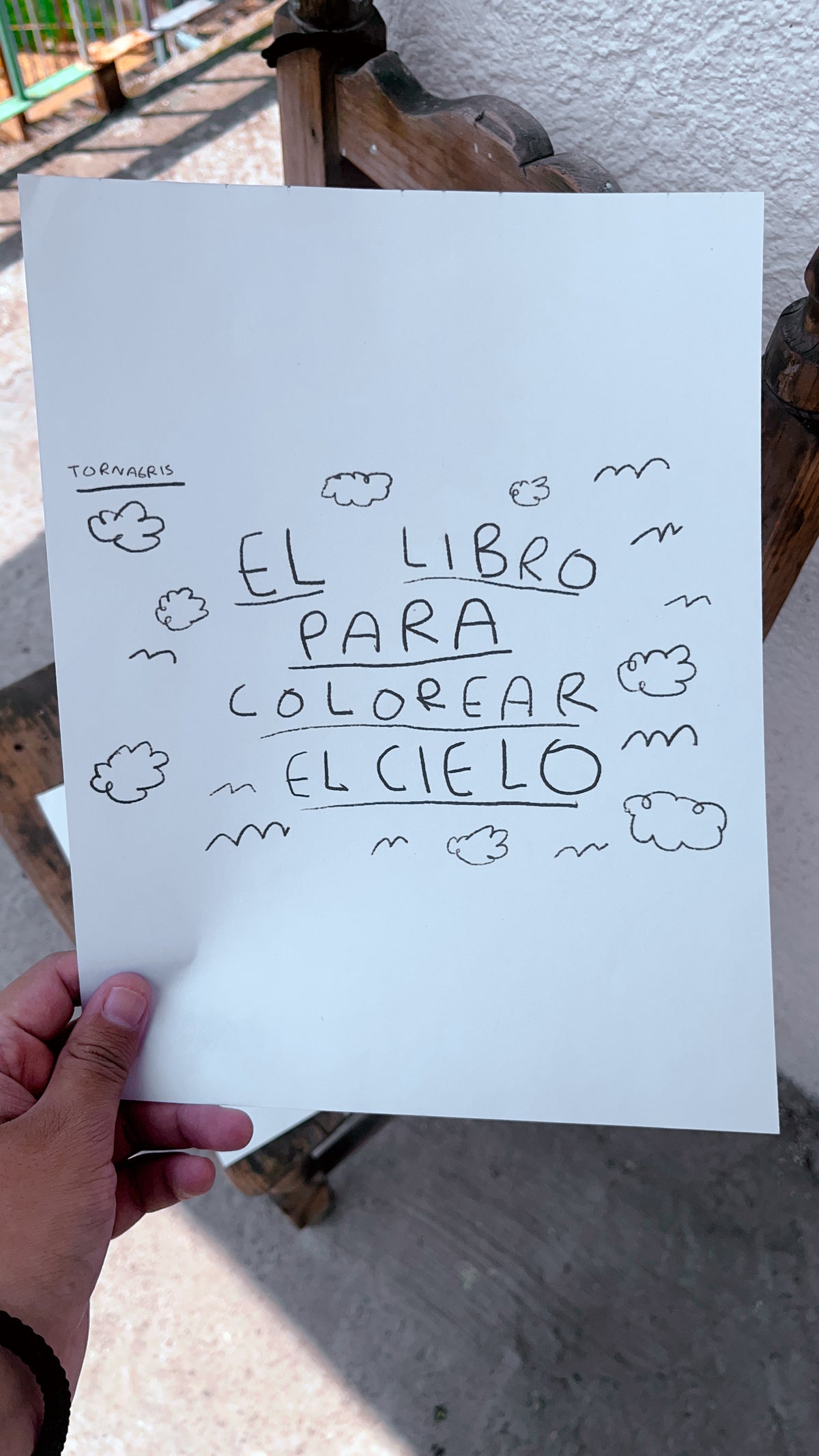 El libro para colorear el cielo (PDF imprimible) | Libro para Colorear, Sanar y sentir - Torna Gris - Artista Mexicano