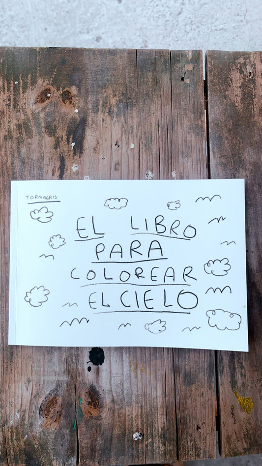El libro para colorear el cielo | Libro para Colorear, Sanar y sentir - Torna Gris - Artista Mexicano