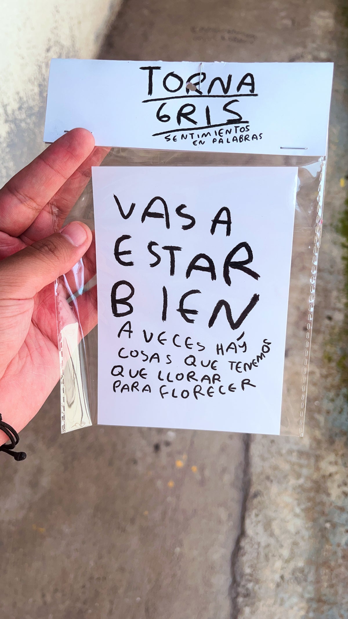 Postal Vas a Estar Bien – Tornagris - Torna Gris - Artista Mexicano