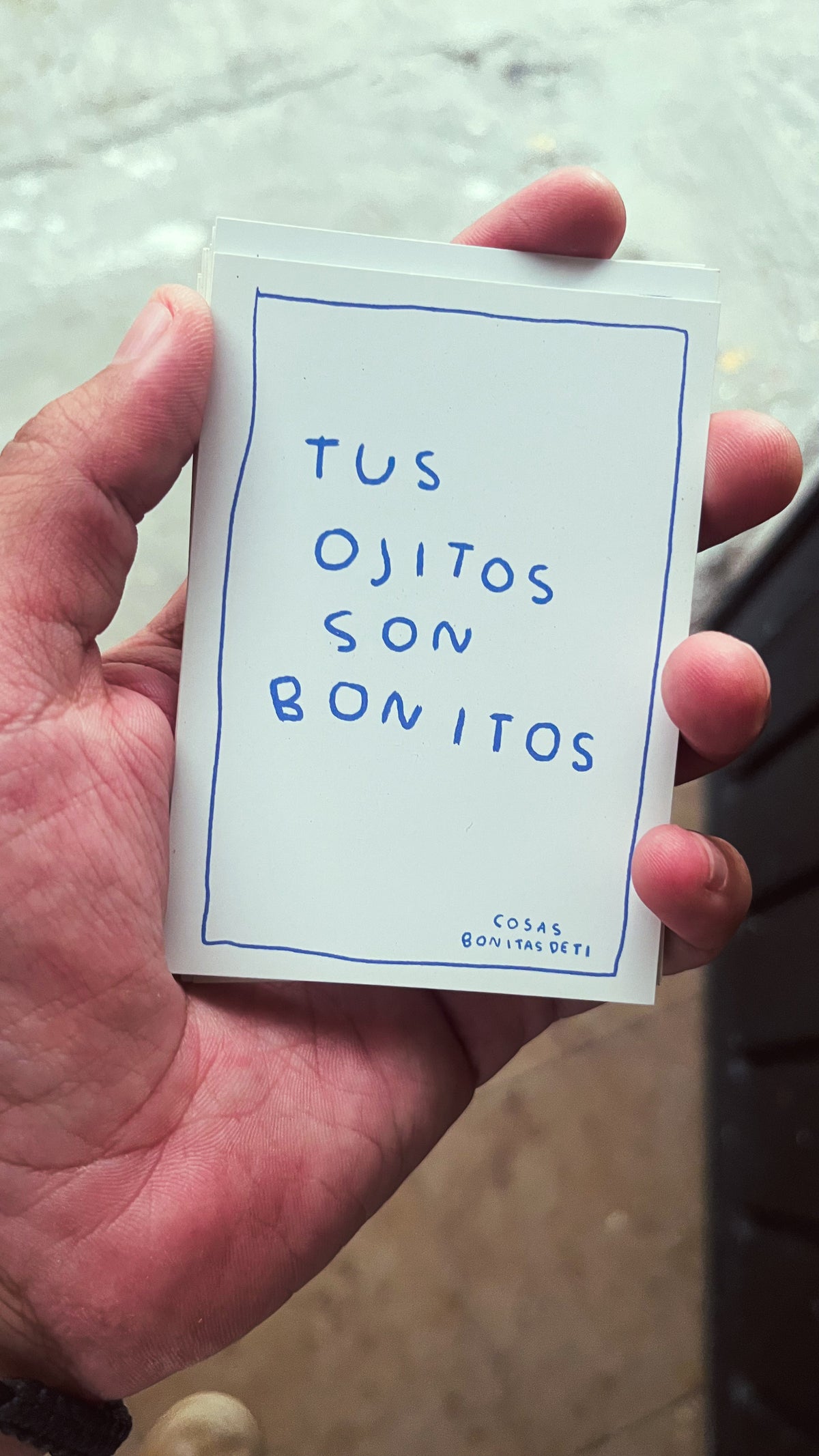 Todas las cosas bonitas de ti — Deck de cartas · Torna Gris
