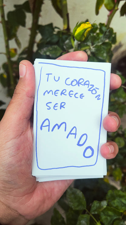 Para cuando me necesites contigo | Cartas de apoyo emocional - Torna Gris - Artista Mexicano