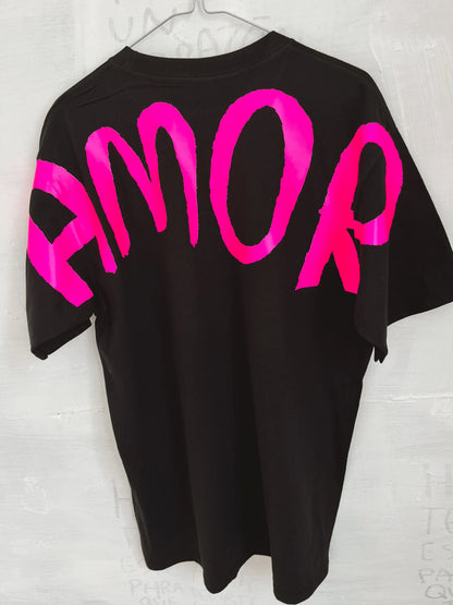 Amor B - Playera unisex Torna Gris - Artista Mexicano