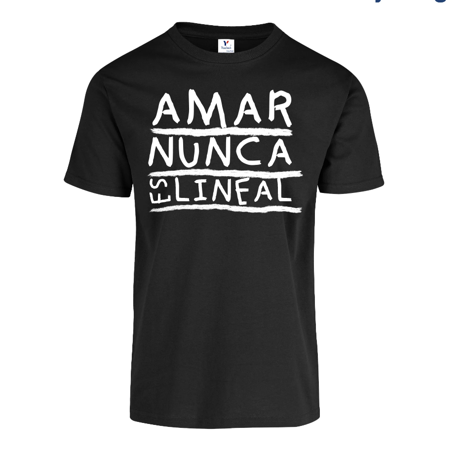 Amar Nunca es Lineal Negro — Torna Gris - Torna Gris - Artista Mexicano