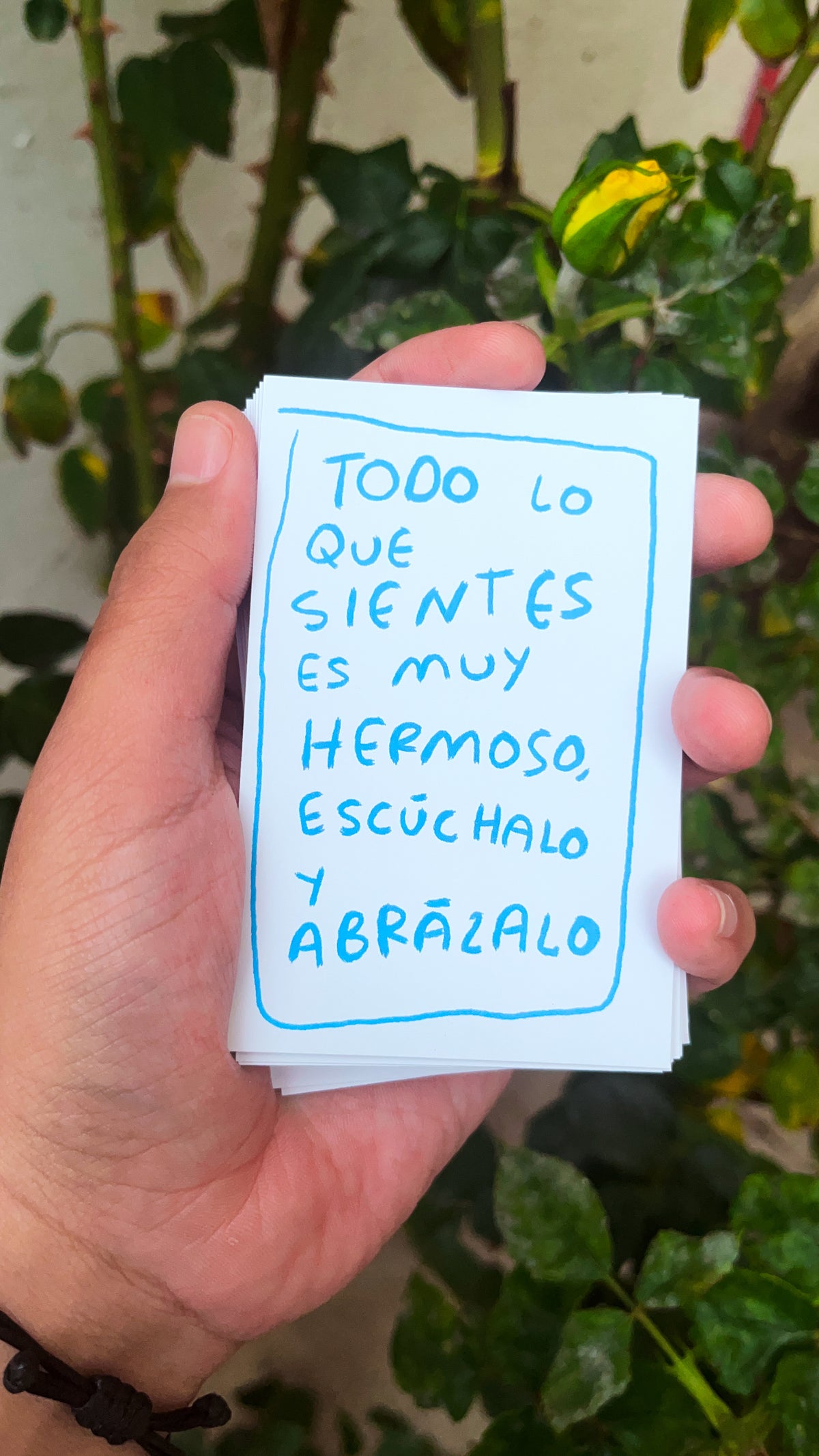 Para cuando me necesites contigo | Cartas de apoyo emocional - Torna Gris - Artista Mexicano