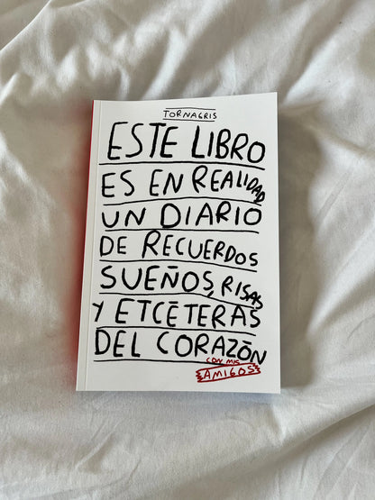 Diario para amigos Torna Gris - Artista Mexicano