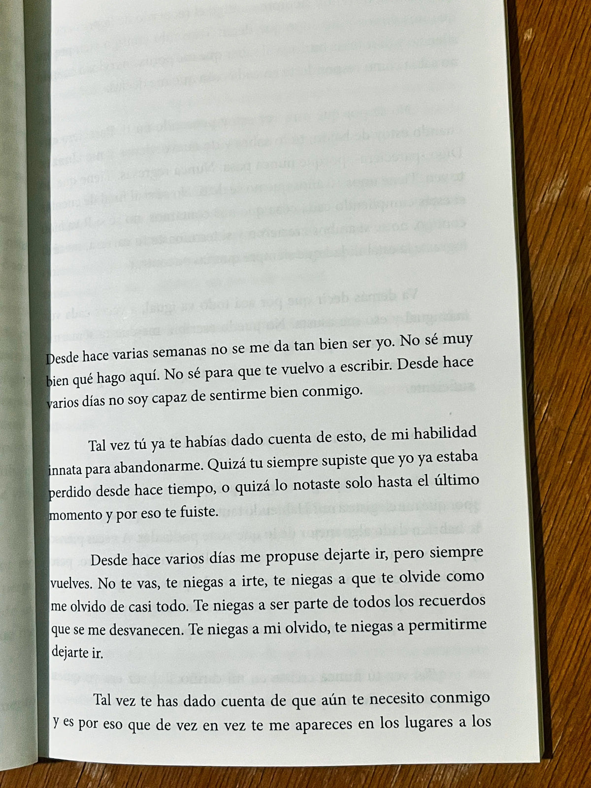 pagina del libro se te olvido decirme como dejarte de querer texto original extraido del libro original 