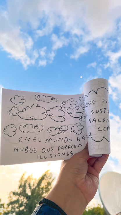 El libro para colorear el cielo | Libro para Colorear, Sanar y sentir - Torna Gris - Artista Mexicano