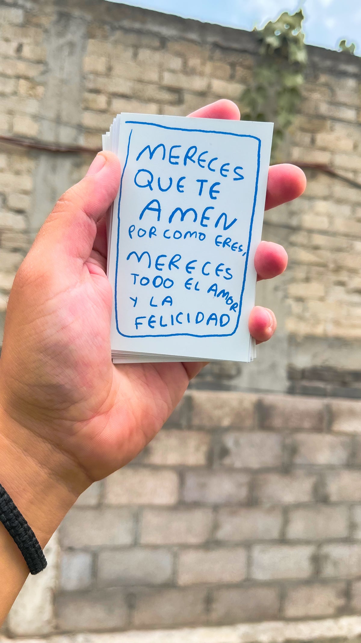 Para cuando me necesites contigo | Cartas de apoyo emocional - Torna Gris - Artista Mexicano