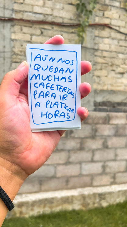 Para cuando me necesites contigo | Cartas de apoyo emocional - Torna Gris - Artista Mexicano