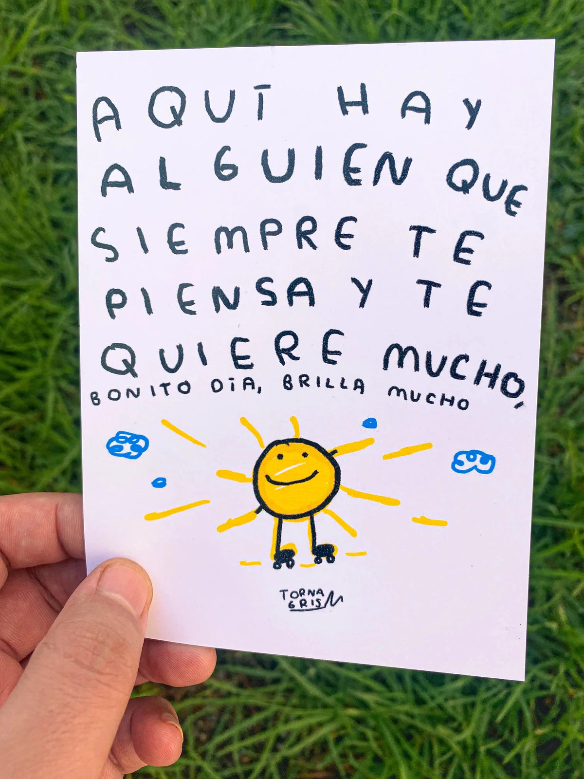Set de 40 postales para regalar (imprime en casa) - Torna Gris - Artista Mexicano