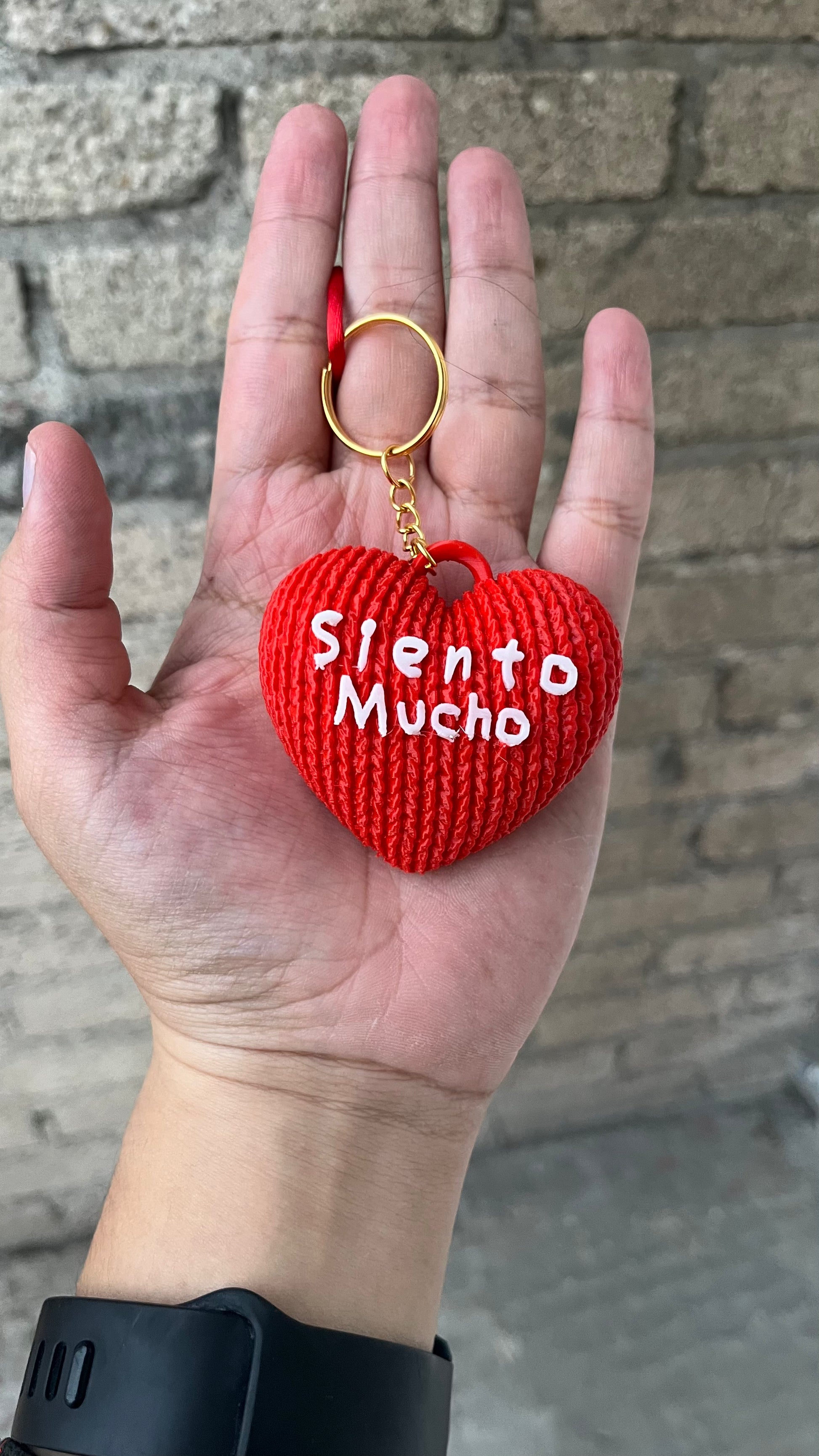 Collar Corazón Siento Mucho Impreso en 3D – Mayoreo 5 a 100 piezas | Torna Gris - Torna Gris - Artista Mexicano