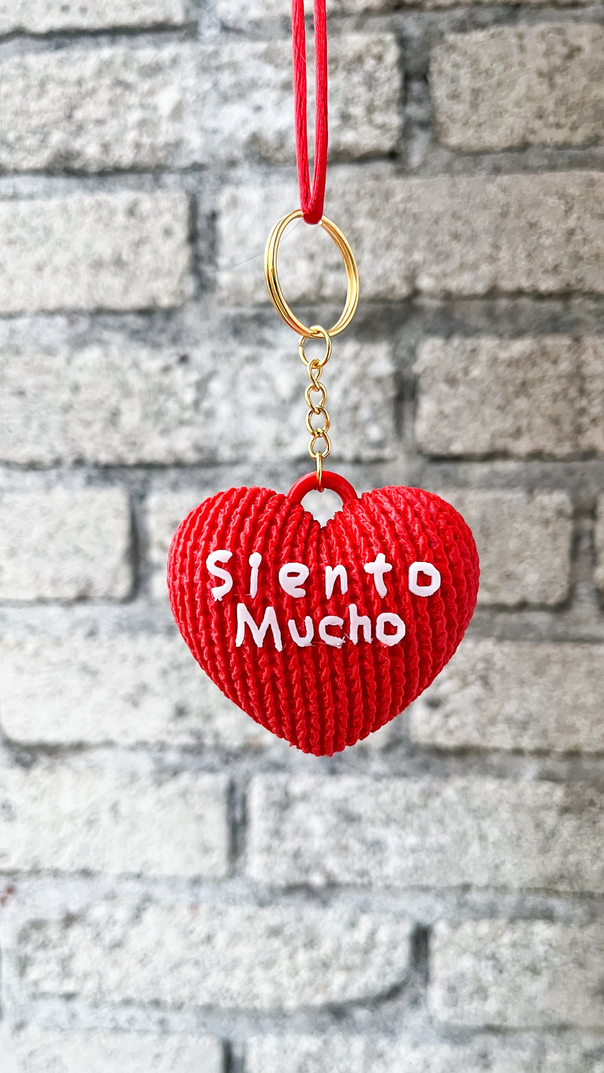 Collar Corazón Siento Mucho Impreso en 3D – Mayoreo 5 a 100 piezas | Torna Gris - Torna Gris - Artista Mexicano