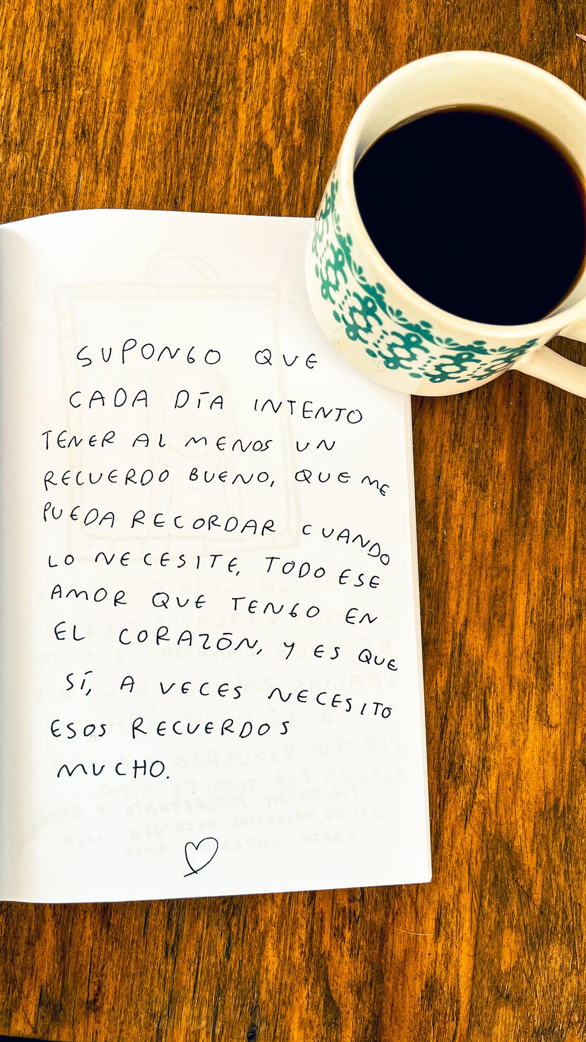Diario Hola Corazón | Diario y Journal para escribir y Entender tus Sentimientos - Torna Gris - Artista Mexicano