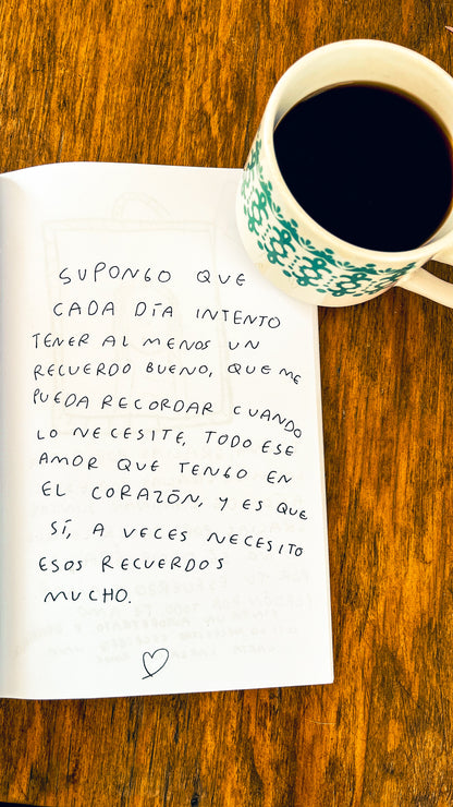 Diario Hola Corazón | Diario y Journal para escribir y Entender tus Sentimientos - Torna Gris - Artista Mexicano