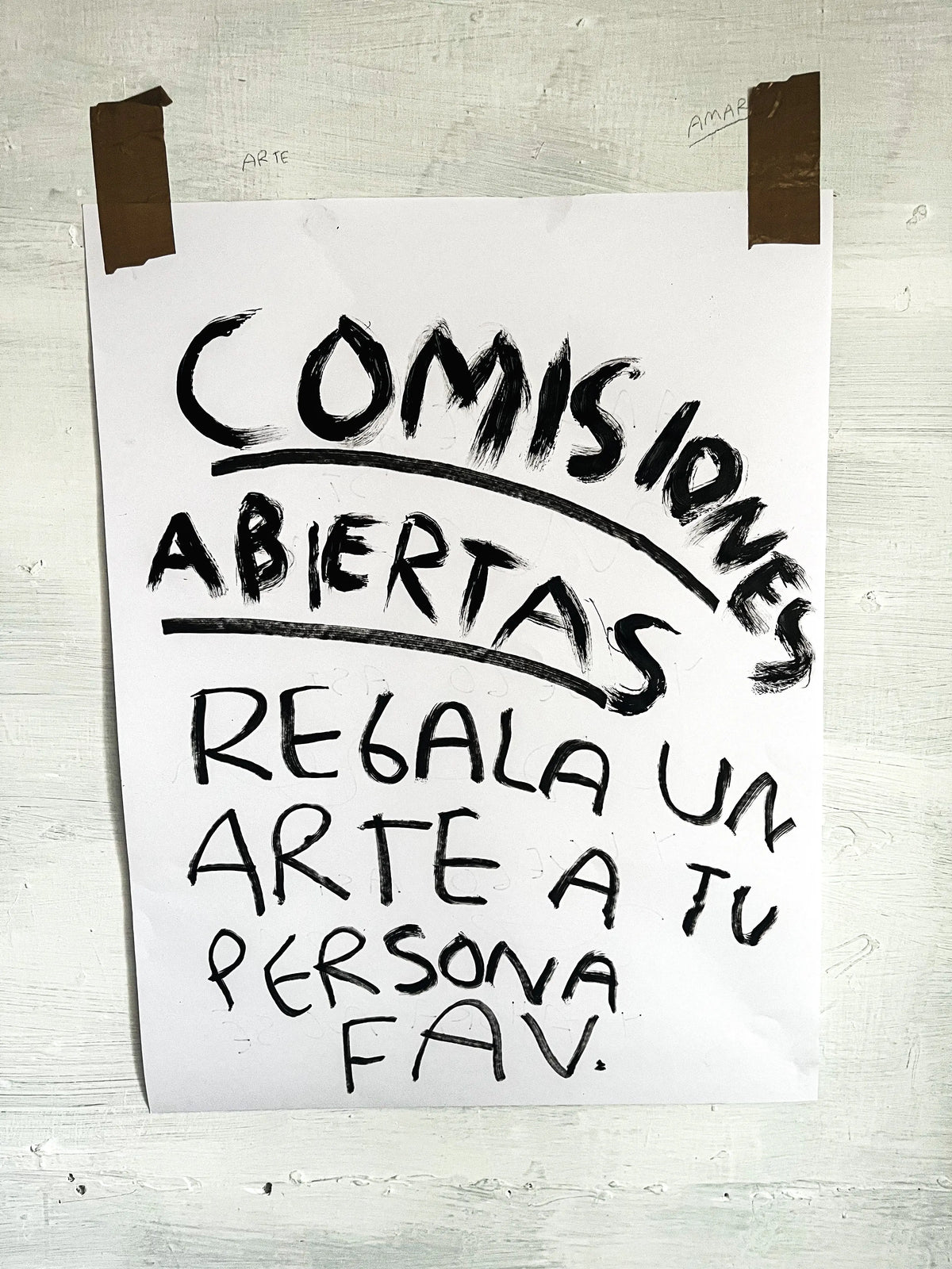 Dibujo personalizado tamaño TABLOIDE (físico) Torna Gris - Artista Mexicano