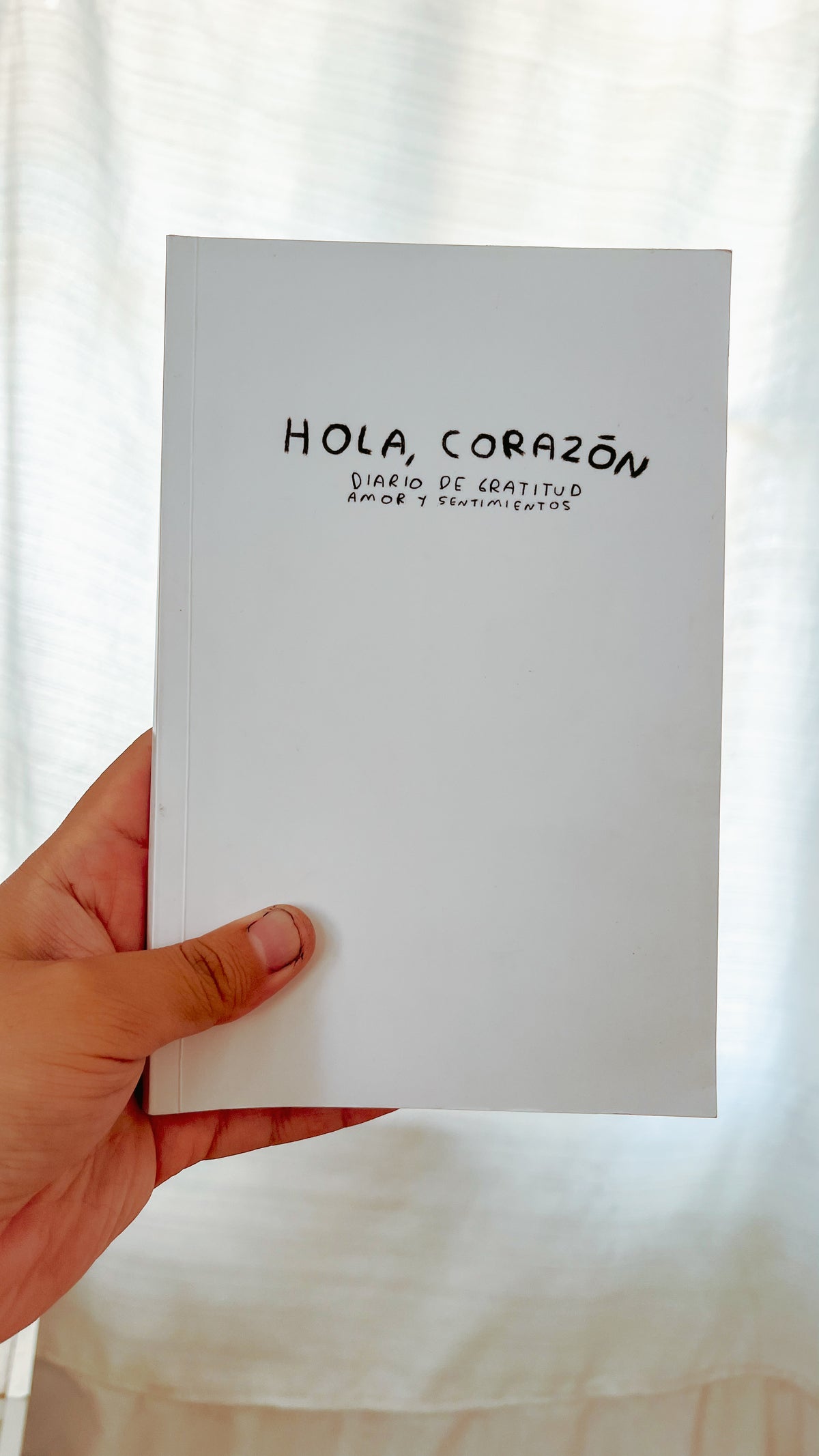 Diario Hola Corazón | Diario y Journal para escribir y Entender tus Sentimientos - Torna Gris - Artista Mexicano