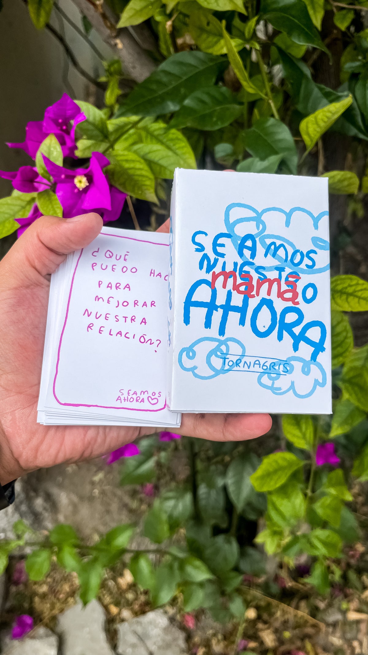 Seamos Nuestro Ahora | MADRES - Juego de Mesa de 70 Preguntas para Agradecer y Conectar - Torna Gris - Artista Mexicano