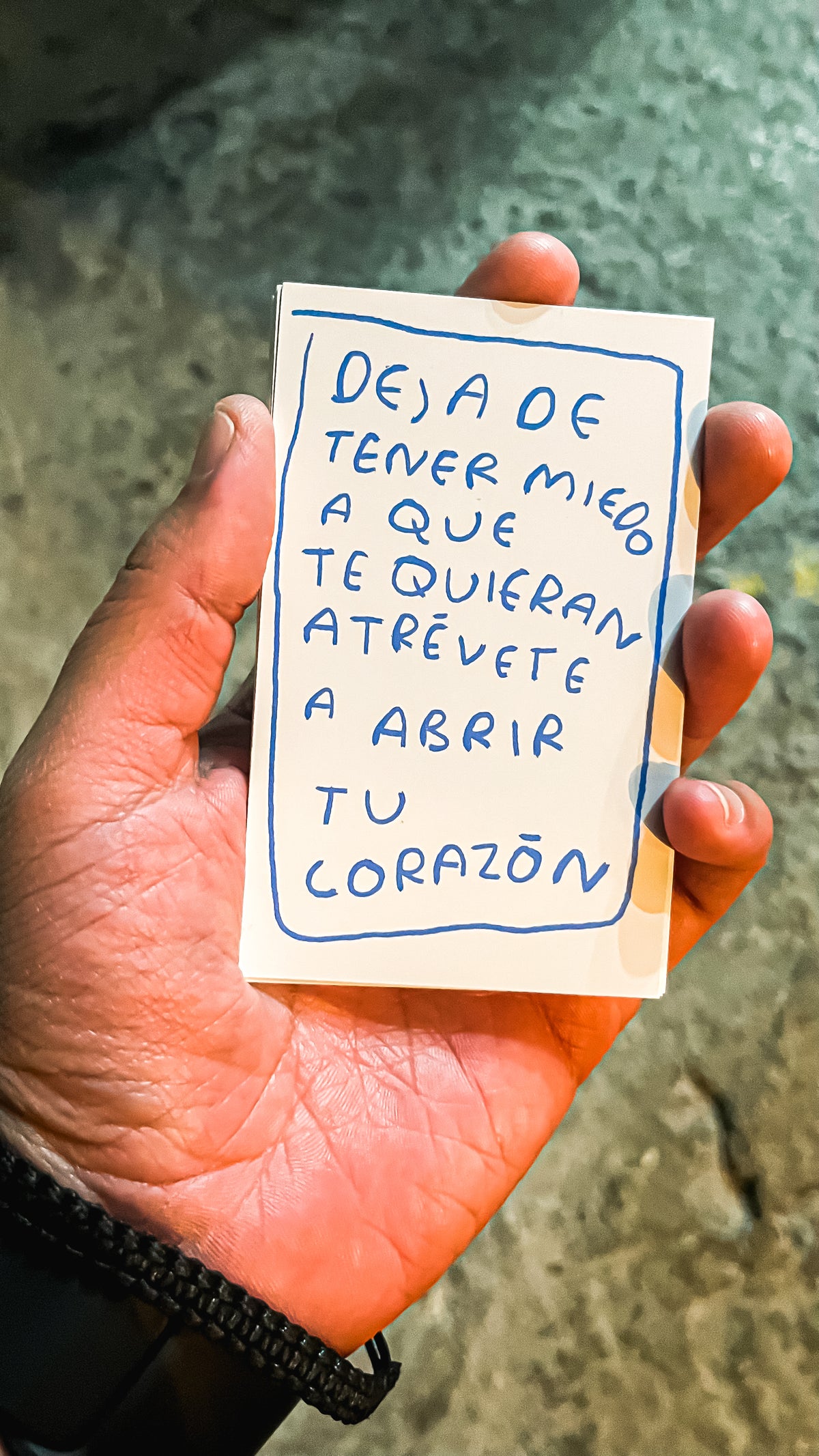 Para cuando me necesites contigo (PDF imprimible) | Cartas de apoyo emocional - Torna Gris - Artista Mexicano