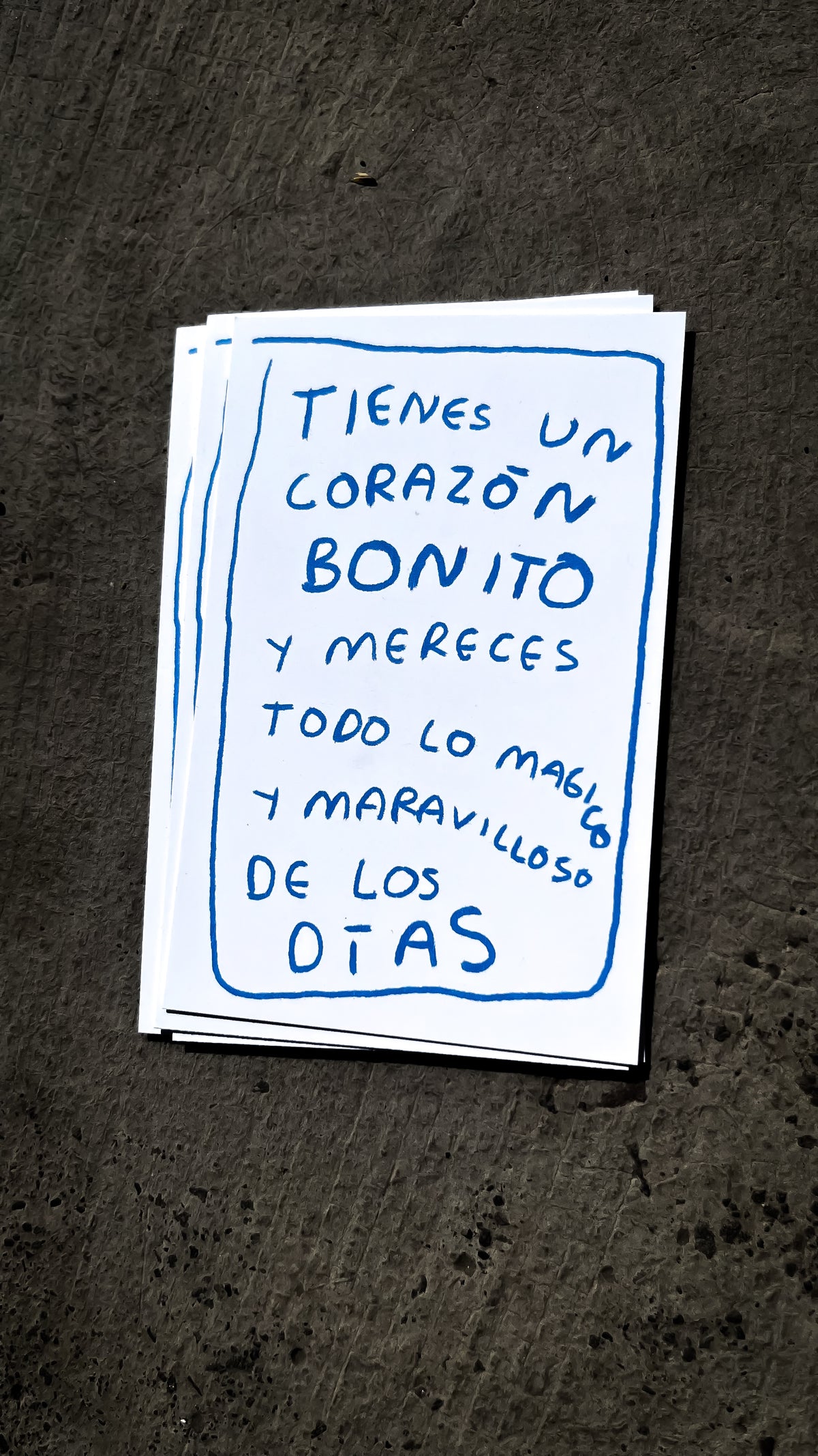 Para cuando me necesites contigo | Cartas de apoyo emocional - Torna Gris - Artista Mexicano