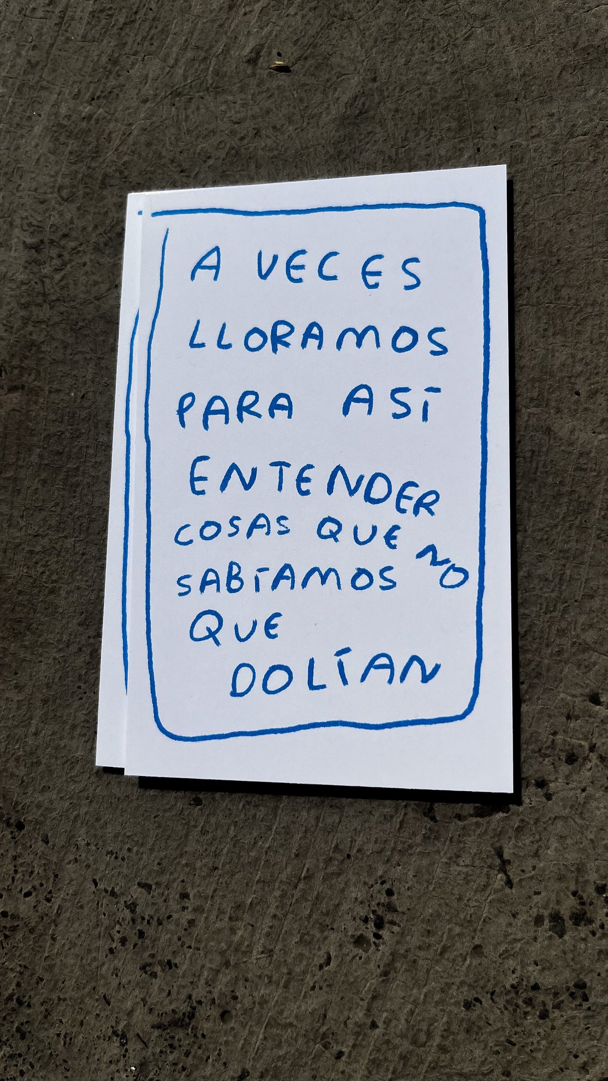 Para cuando me necesites contigo | Cartas de apoyo emocional - Torna Gris - Artista Mexicano