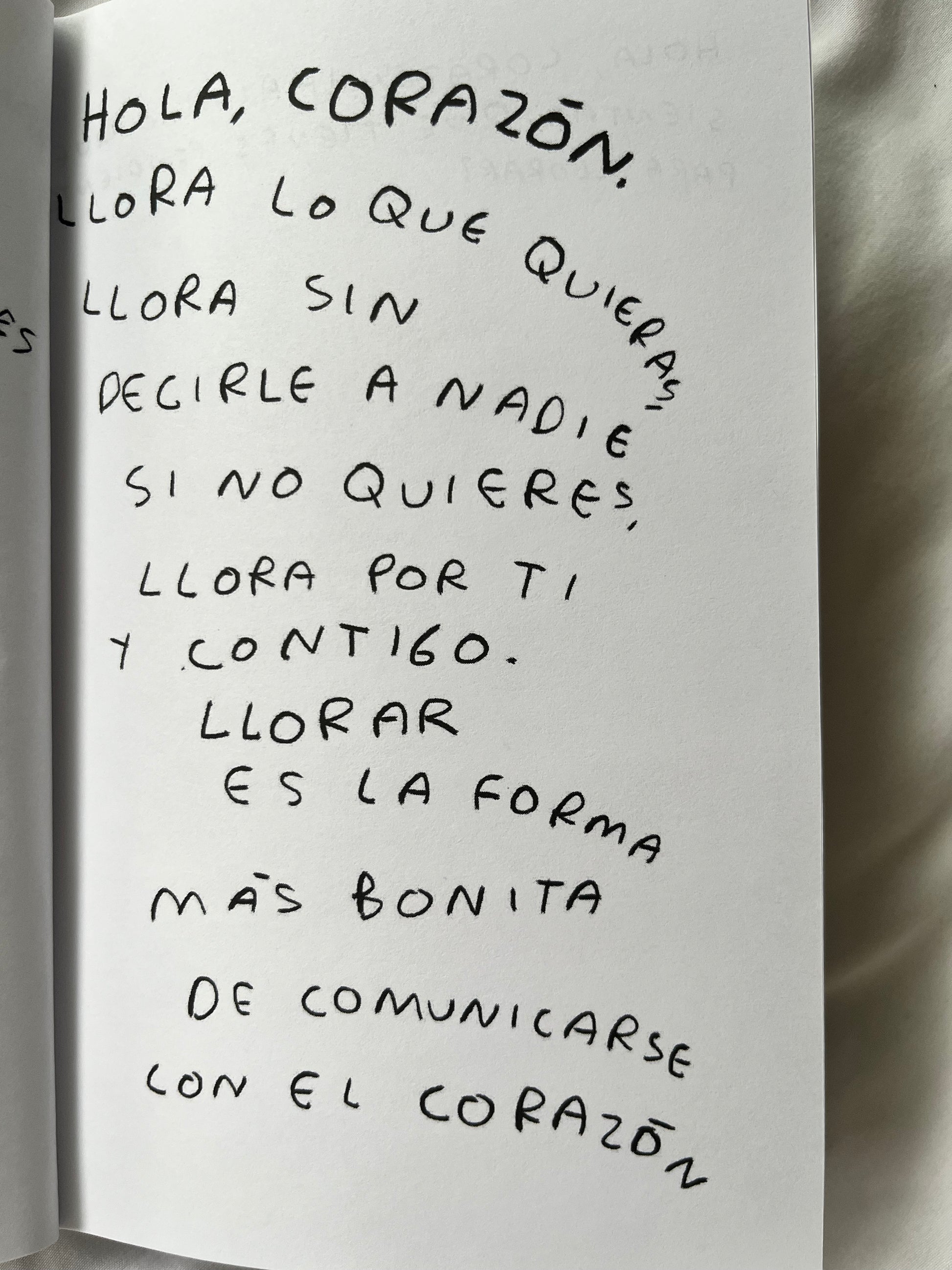 Hola, corazon. Diario para entender tus sentimientos (FISICO) Torna Gris - Artista Mexicano