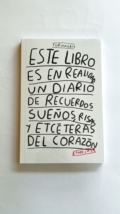 Este libro es un diario de recuerdos, sueños, risas y etceteras del corazon | Diario de Conexion emocional de parejas - Torna Gris - Artista Mexicano