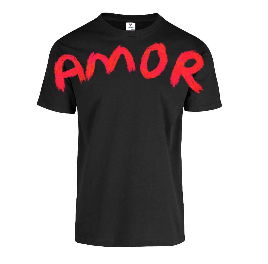 Playera AMOR — Torna Gris - Torna Gris - Artista Mexicano
