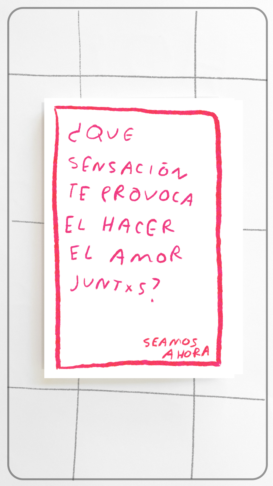 Seamos Nuestro Ahora | ADULTOS - Juego de Mesa de 70 Preguntas sin Filtro para Conectar - Torna Gris - Artista Mexicano