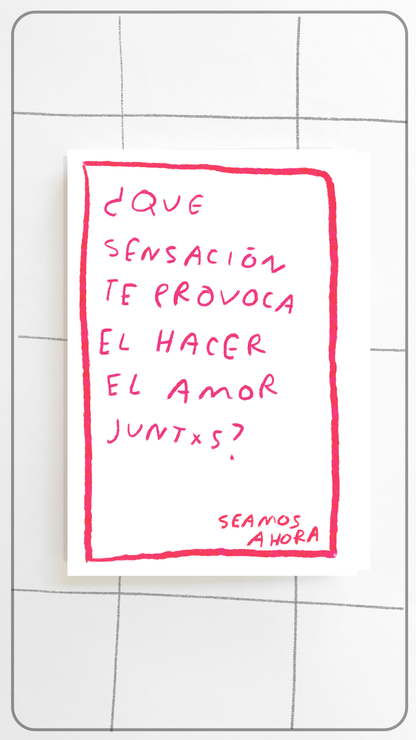 Seamos Nuestro Ahora | ADULTOS - Juego de Mesa de 70 Preguntas sin Filtro para Conectar - Torna Gris - Artista Mexicano