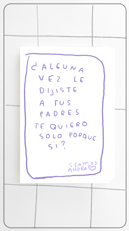 Seamos Nuestro Ahora | FAMILIA - Juego de Mesa de 70 Preguntas para Entenderse y Sanar - Torna Gris - Artista Mexicano