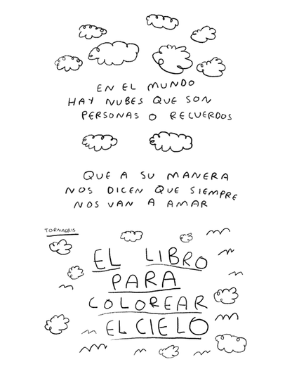 El libro para colorear el cielo (PDF imprimible) | Libro para Colorear, Sanar y sentir - Torna Gris - Artista Mexicano
