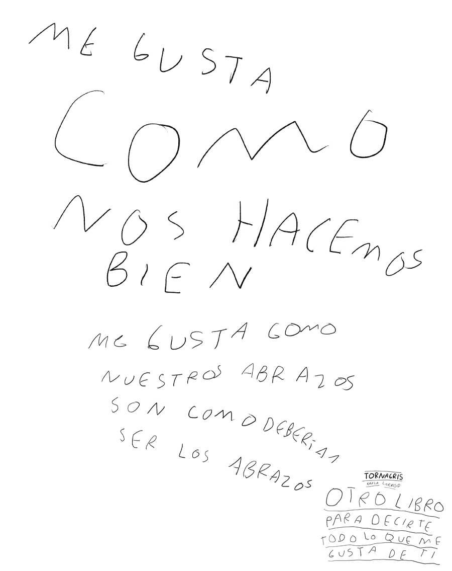Otro Libro para Decirte Todo lo que Me Gusta de Ti (PDF imprimible) | Libro de amor para regalar - Torna Gris - Artista Mexicano