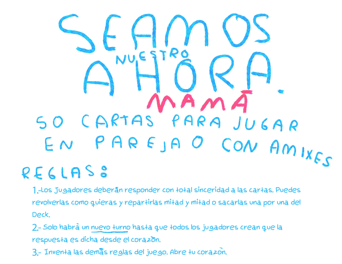 Seamos nuestro ahora Mamá (imprime en casa) - Torna Gris - Artista Mexicano