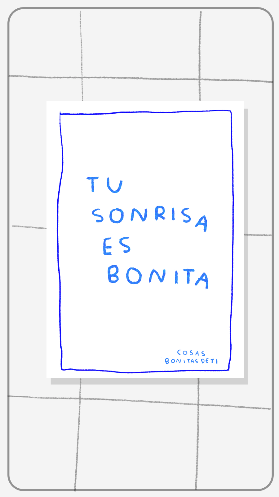 Todas las cosas bonitas de ti — Deck de cartas · Torna Gris - Torna Gris - Artista Mexicano