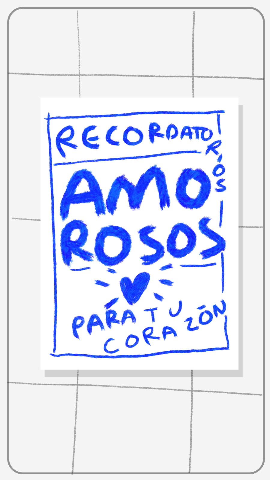 Recordatorios Amorosos para tu corazon - Deck de cartas para acompañarte - Torna gris - Torna Gris - Artista Mexicano