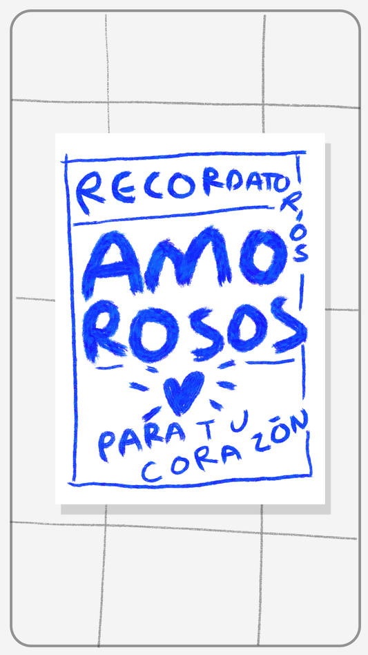 Recordatorios Amorosos para tu corazon - Deck de cartas para acompañarte - Torna gris - Torna Gris - Artista Mexicano