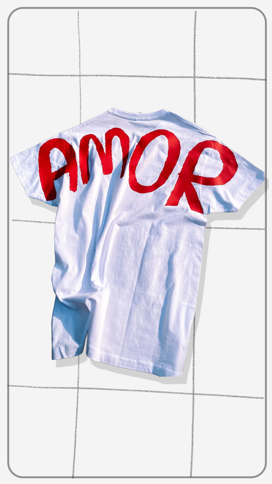 Amor - Playera unisex - Torna gris ORIGINAL - Torna Gris - Artista Mexicano