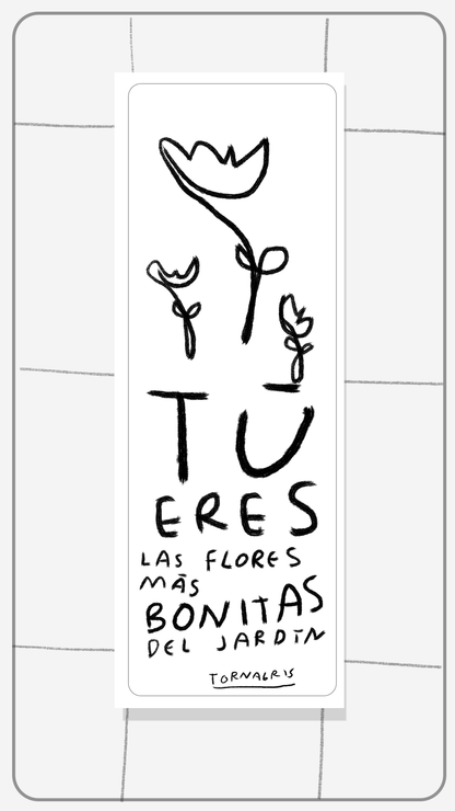 Set de 4 separadores de lectura (PDF imprimible) - Torna Gris - Artista Mexicano