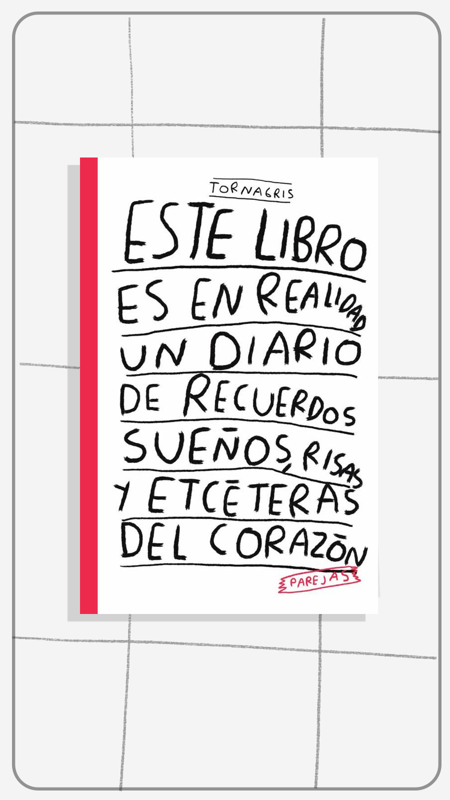 Este libro es un diario de recuerdos, sueños, risas y etceteras del corazon | Diario de Conexion emocional de parejas - Torna Gris - Artista Mexicano